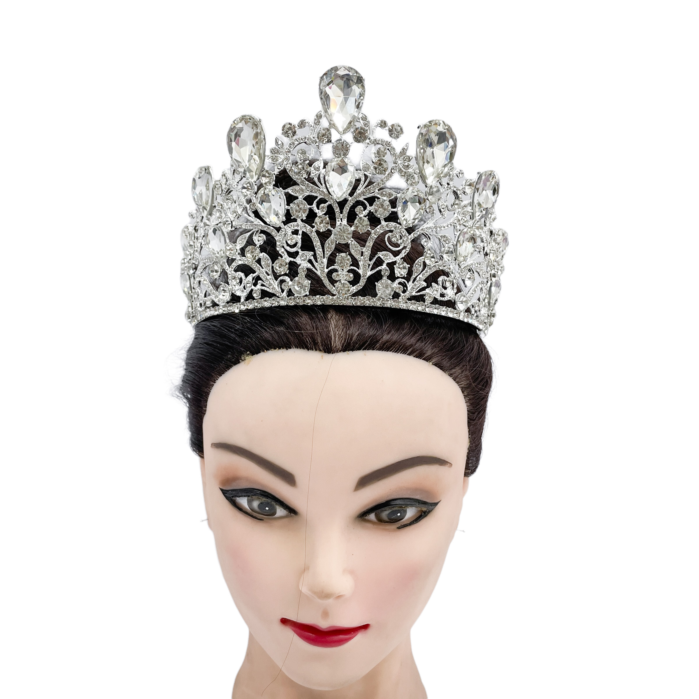 (พร้อมส่ง) เทียร่า 349 งานสวย ปราณีต QCเพชรทุกเม็ด สินค้าพร้อมส่งจากไทย