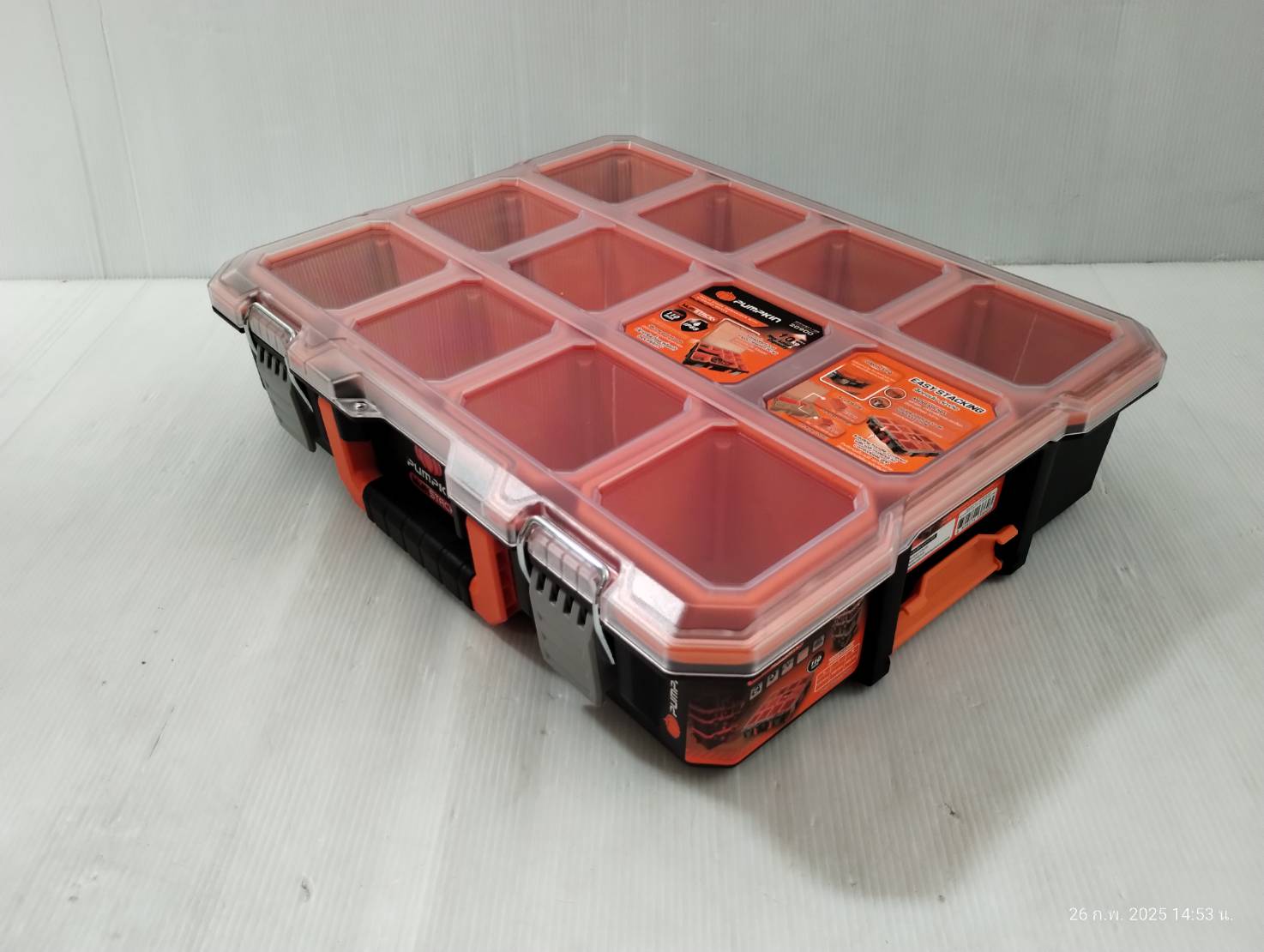 กล่องเครื่องมือ110mm. PTT-MST110R PUMPKIN 20900