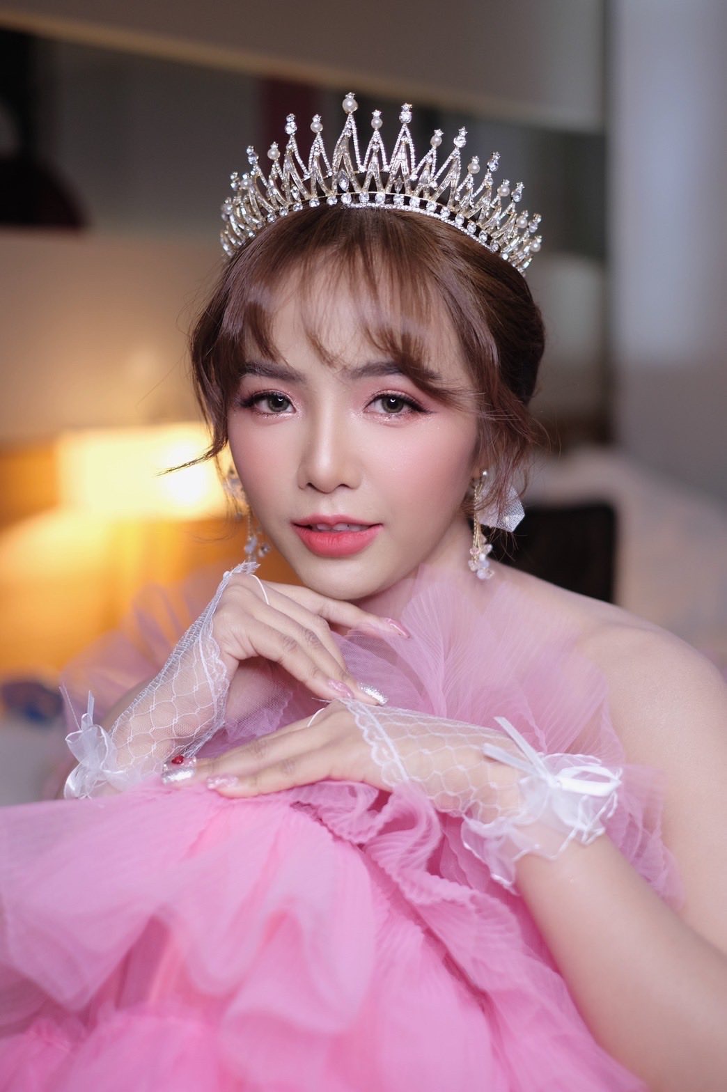 (พร้อมส่ง) เทียร่า 297 สีทอง มงกุฎนางงาม มงกุฎเจ้าหญิง งานสวย ปราณีต QCเพชรทุกเม็ด สินค้าพร้อมส่งจากไทย