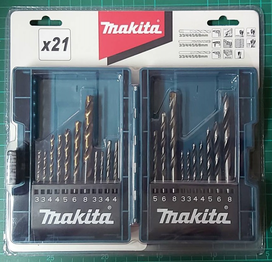 ชุดดอกสว่าน 21ตัวชุด B-44884 MAKITA