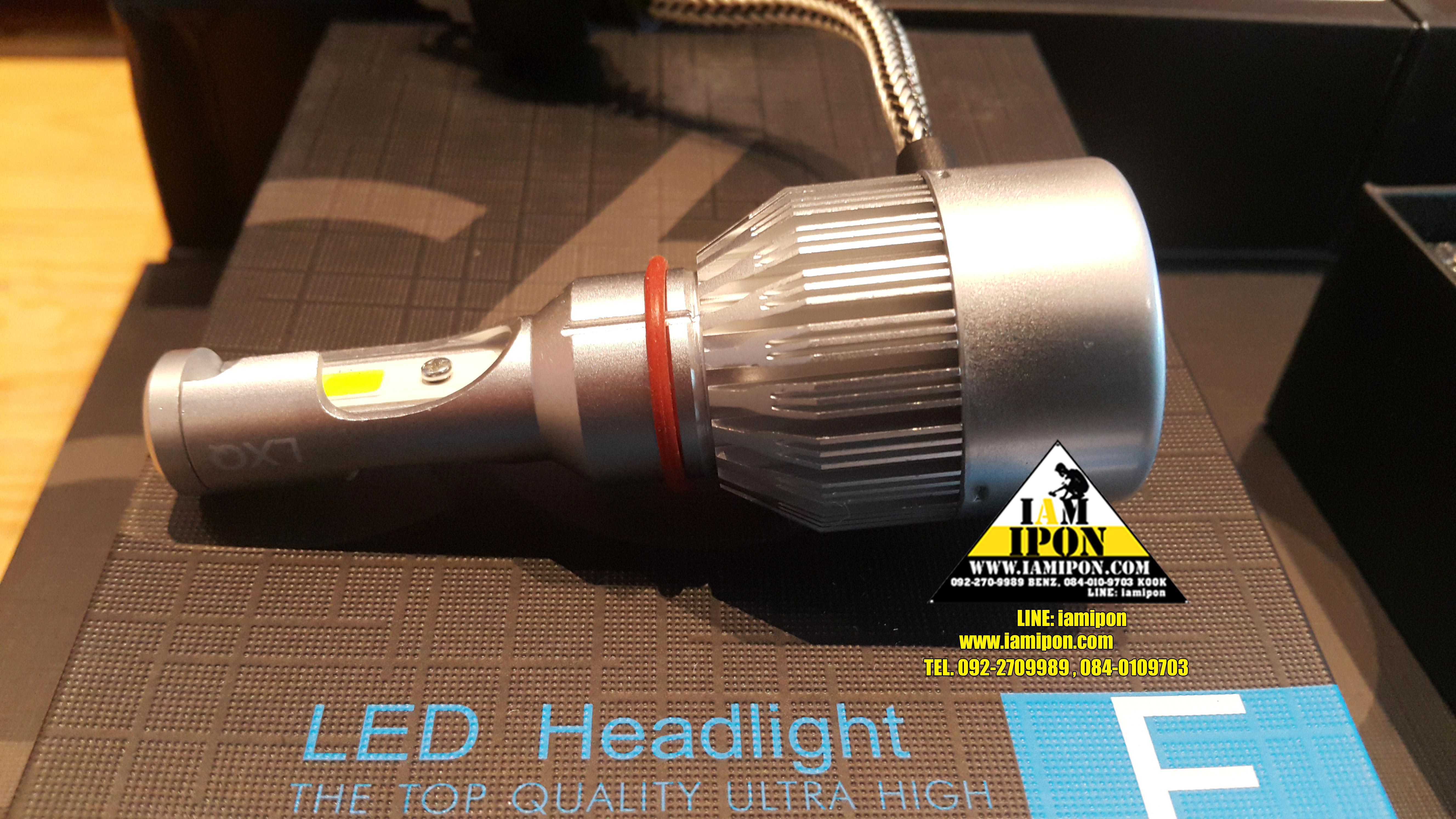 LED HEADLIGHT C6F BLACK ไฟหน้ารถ LED C6F กล่องดำ