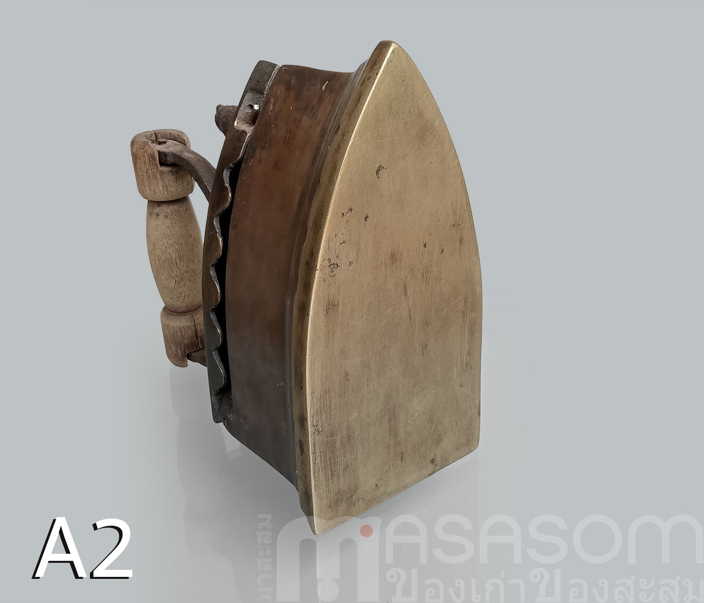 เตารีดหัวไก่ทองเหลือง