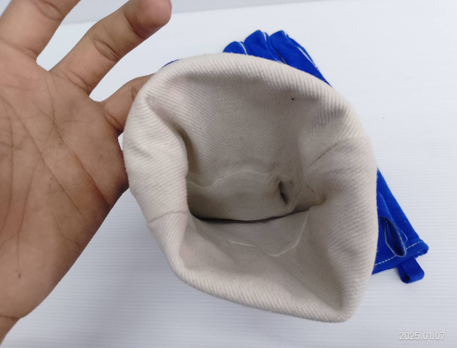 ถุงมือเชื่อม13" สีน้ำเงิน ANDELI รุ่น 141-1009