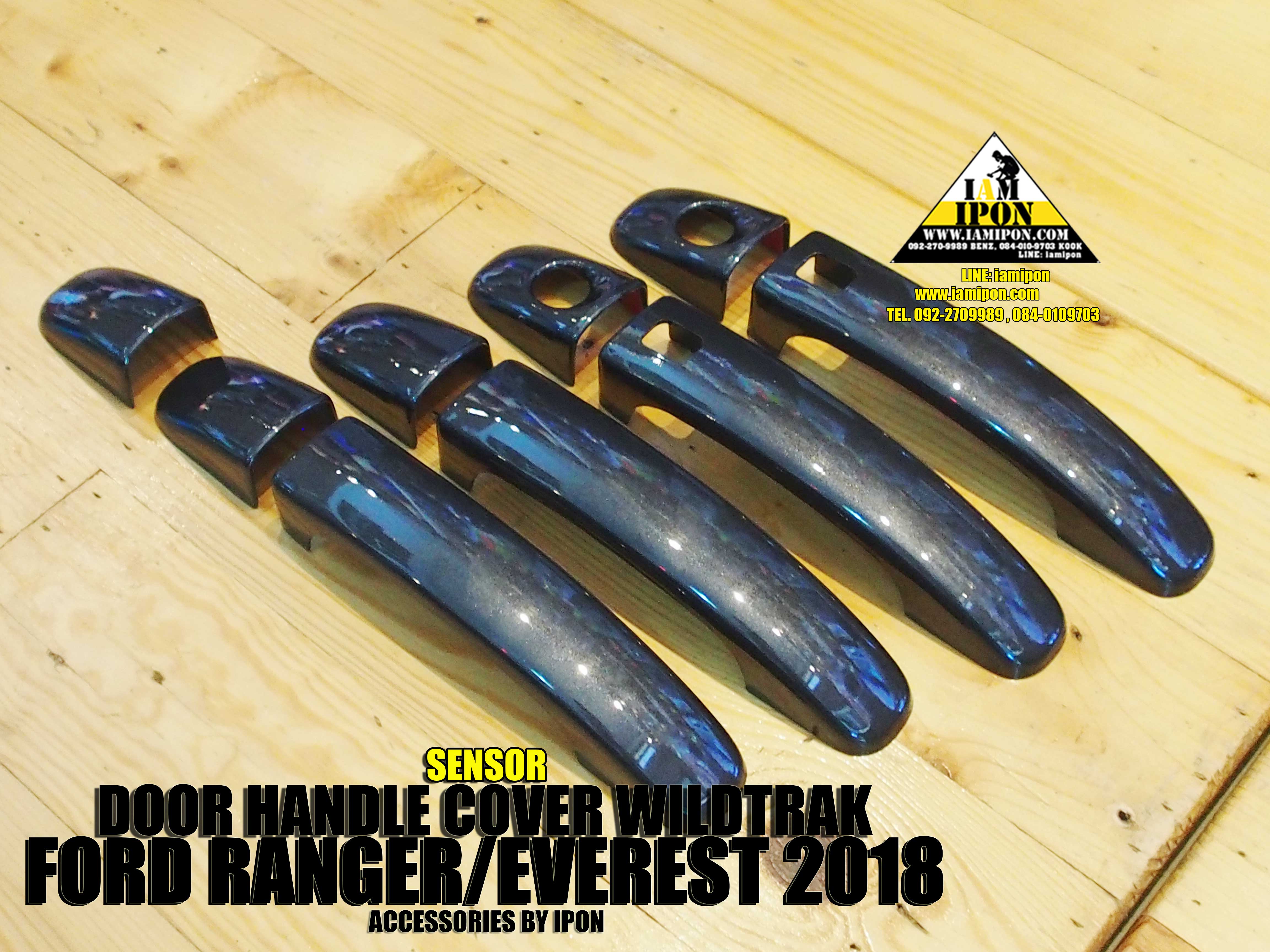 DOOR HANDLE FORD EVEREST WILDTRAK ครอบมือจับไวลด์แทรคฟอร์ดเอเวอร์เรสต์ 2018