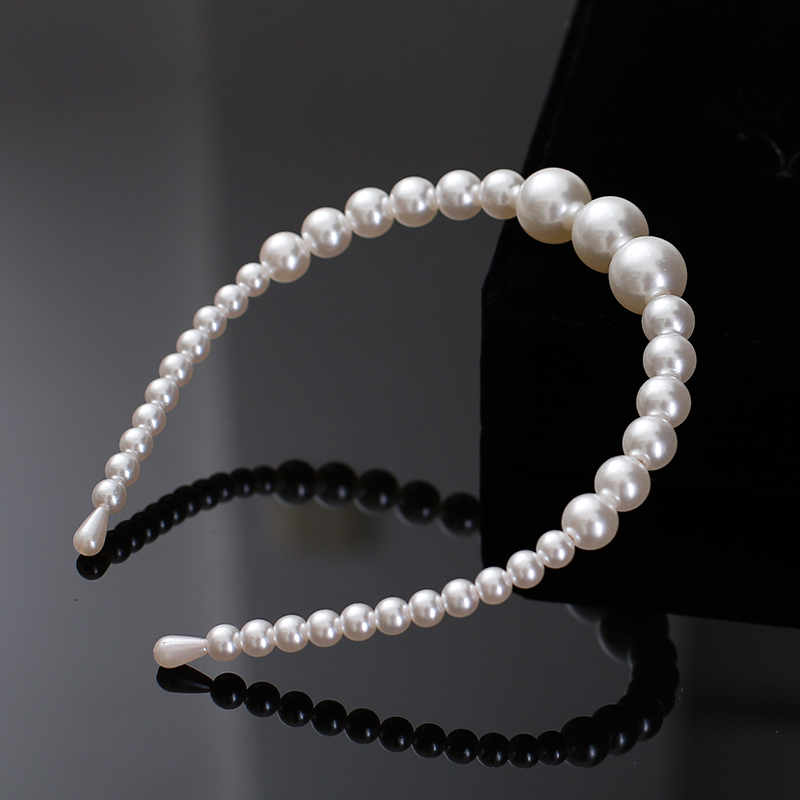 คาดผมไข่มุก 002 คาดผมพี่สาว คาดผมออกงานน่ารักๆ