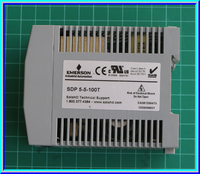 1x แหล่งจ่ายไฟสวิตชิ่ง 85-264VAC เป็น 5Vdc 5A ยี่ห้อ SOLA