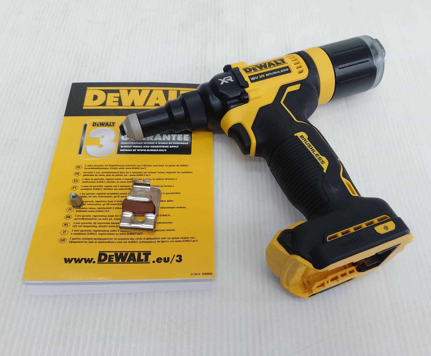 รีเวท18V DCF403NT-XJ DEWALT