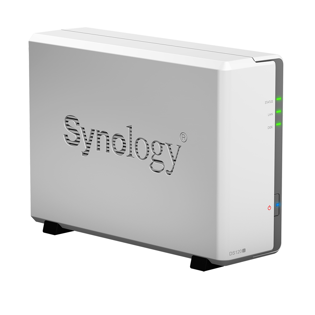 Synology Diskstation DS120j 1-bay DiskStation, Dual Core 800 MHz, 512MB RAM