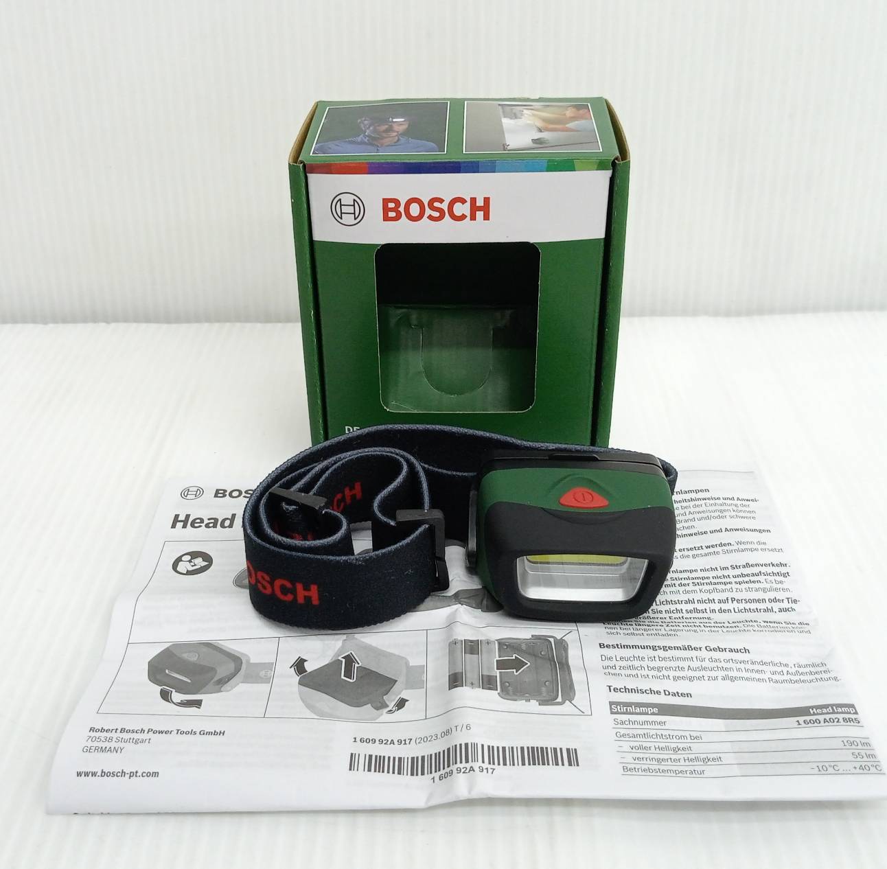 ไฟฉายคาดหัวLED Head Lamp BOSCH