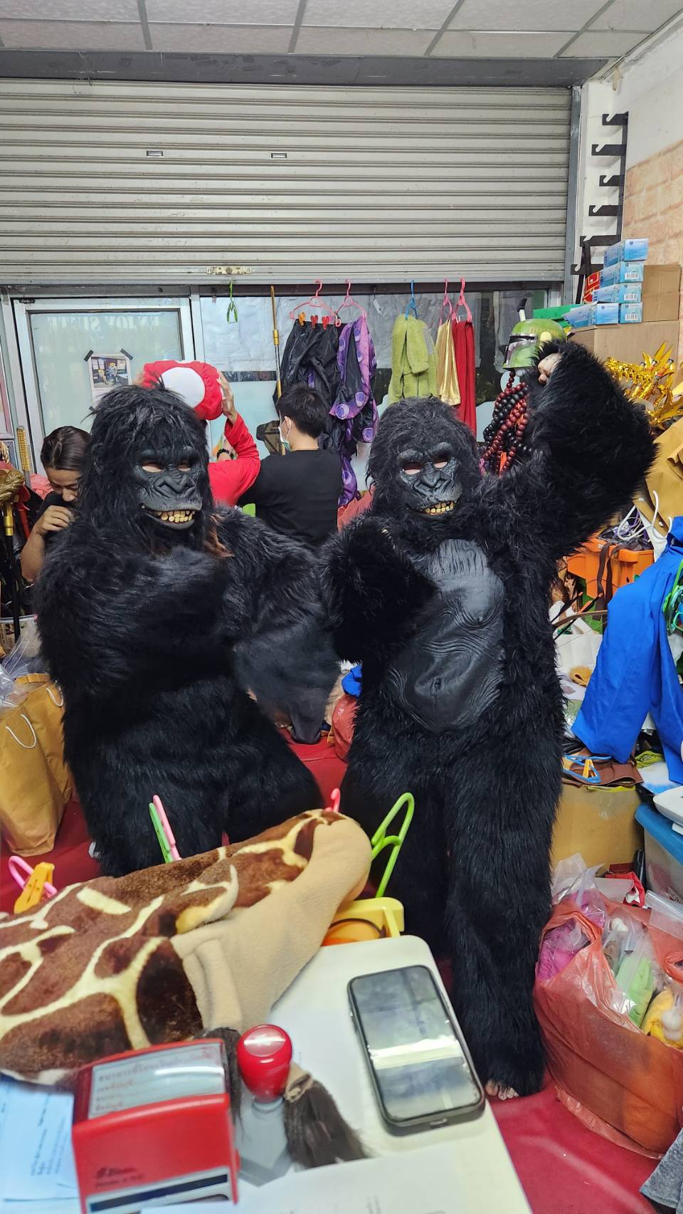 ชุดคิงคอง / ชุดลิง / ชุดกอริลลา