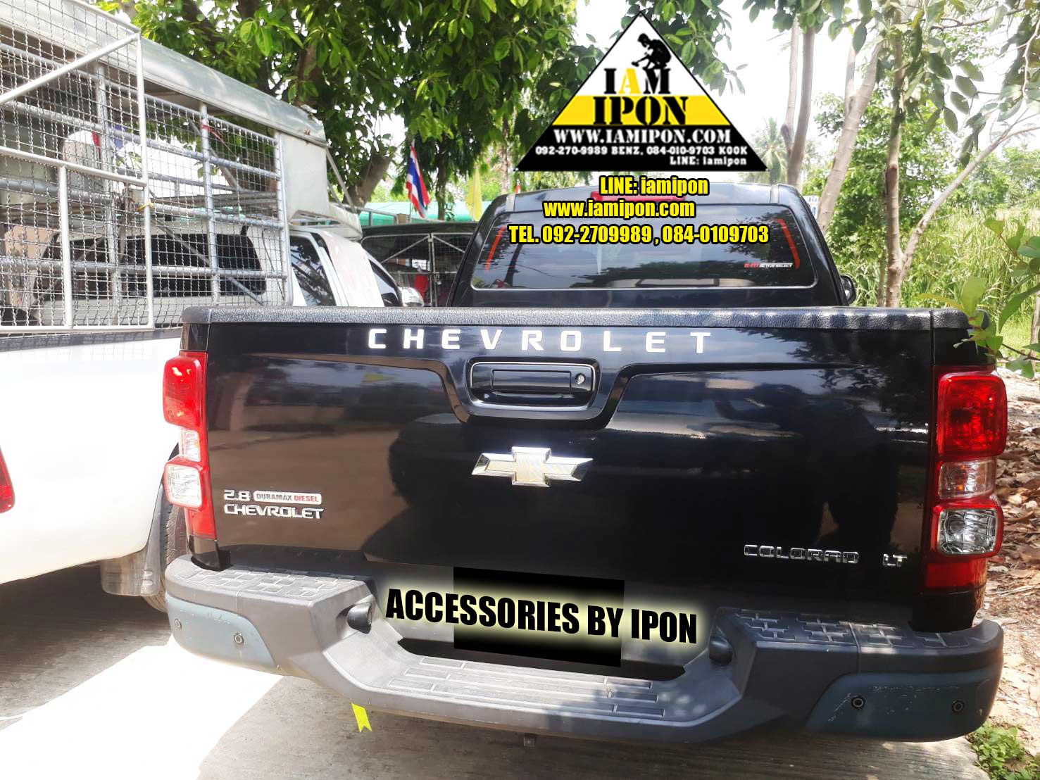 3D CHARACTER CHEVROLET COLORADO ตัวหนังสือติดรถนูน COLORADO