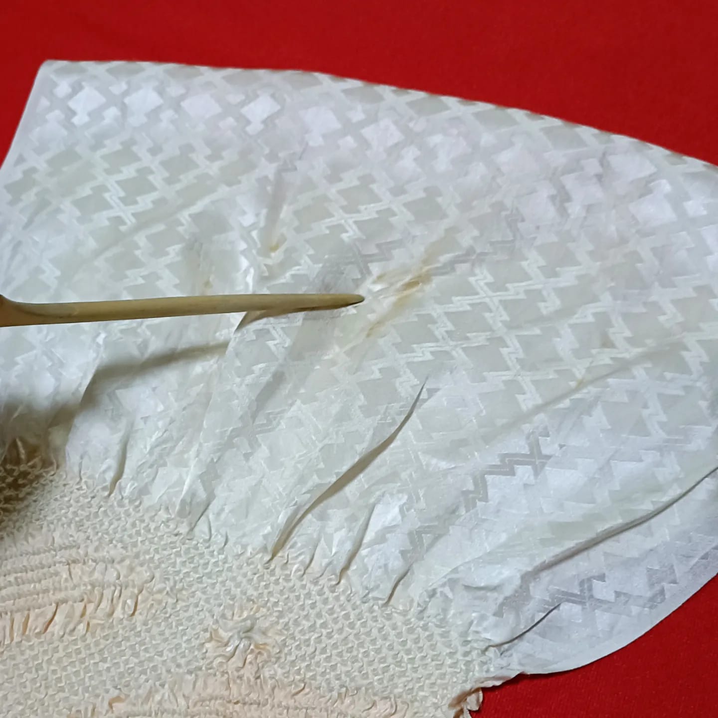 setผ้าชิโบริ+เชื่อกประดับโอบิ ส้ม01