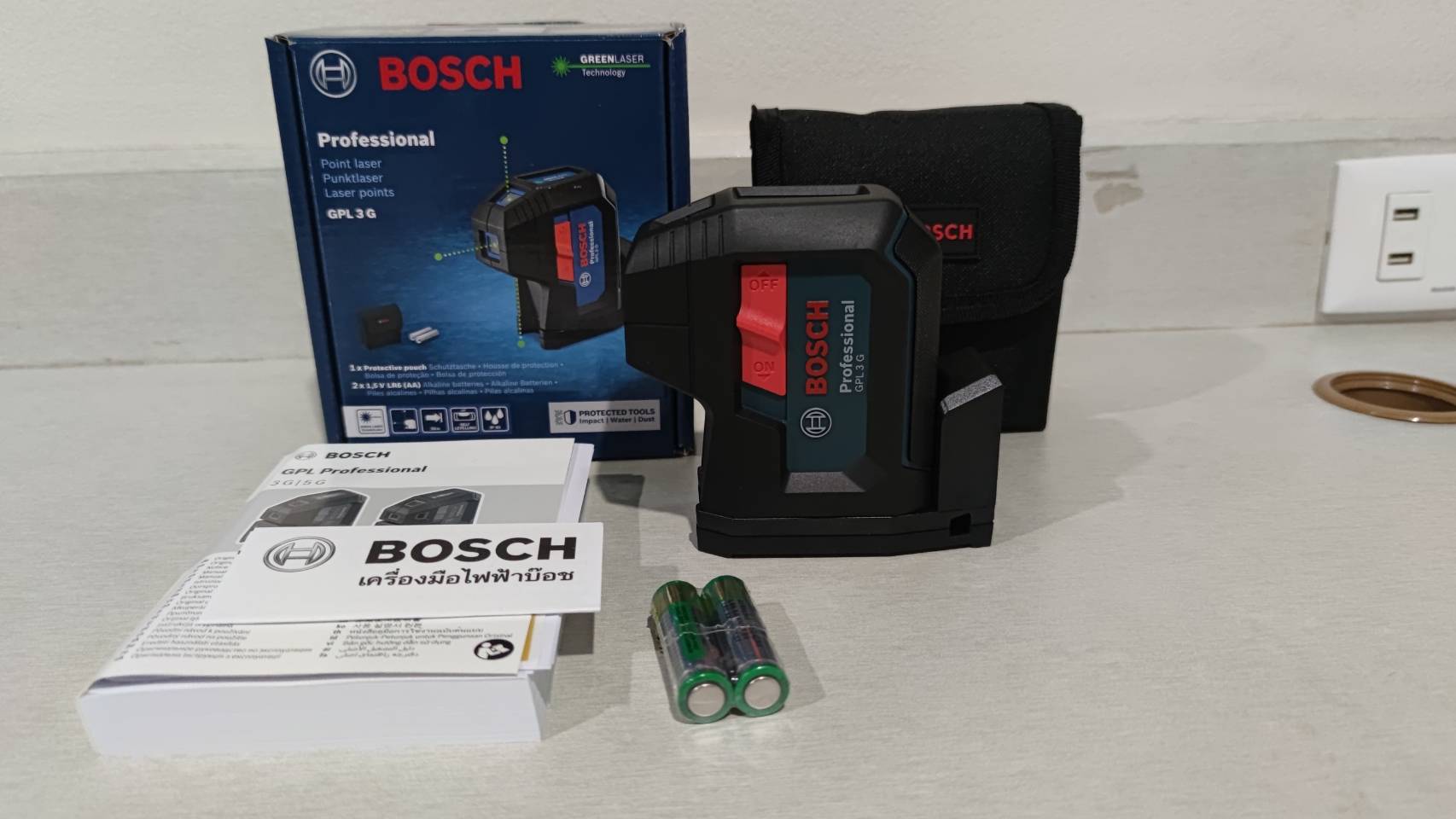 เลเซอร์แบบ3จุด GPL3G BOSCH 0601066N00