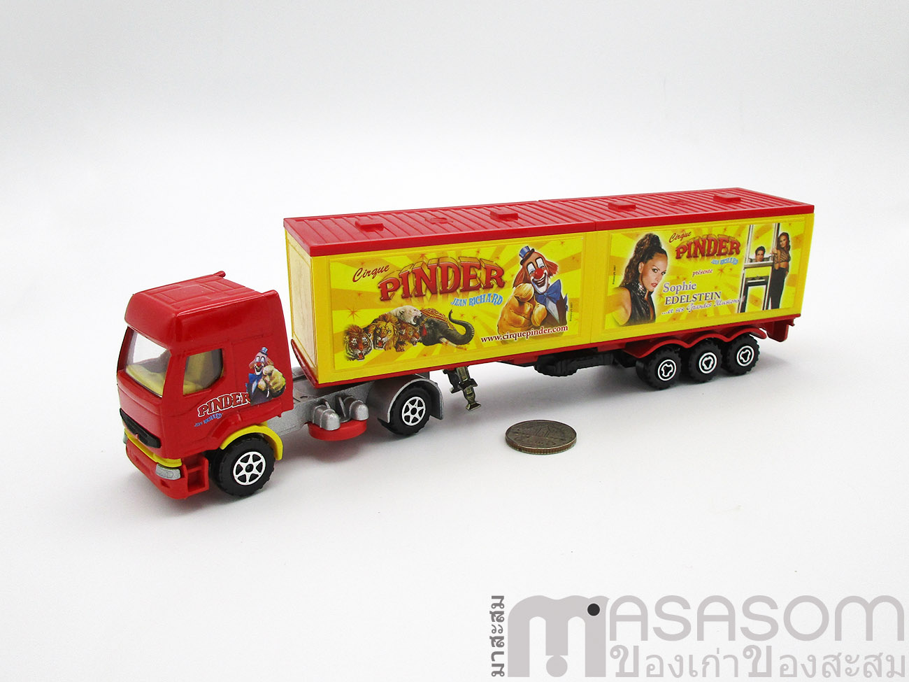 โมเดลรถพ่วงคอนเทนเนอร์