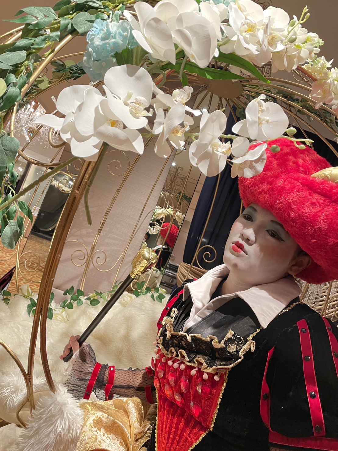 ชุดราชินีโพแดง / ชุดราชินีอิเรซเบธ / ชุด Red Queen @ อลิส อิน วันเดอร์แลนด์ / ชุดราชินีแดง / ชุดราชินีไพ่