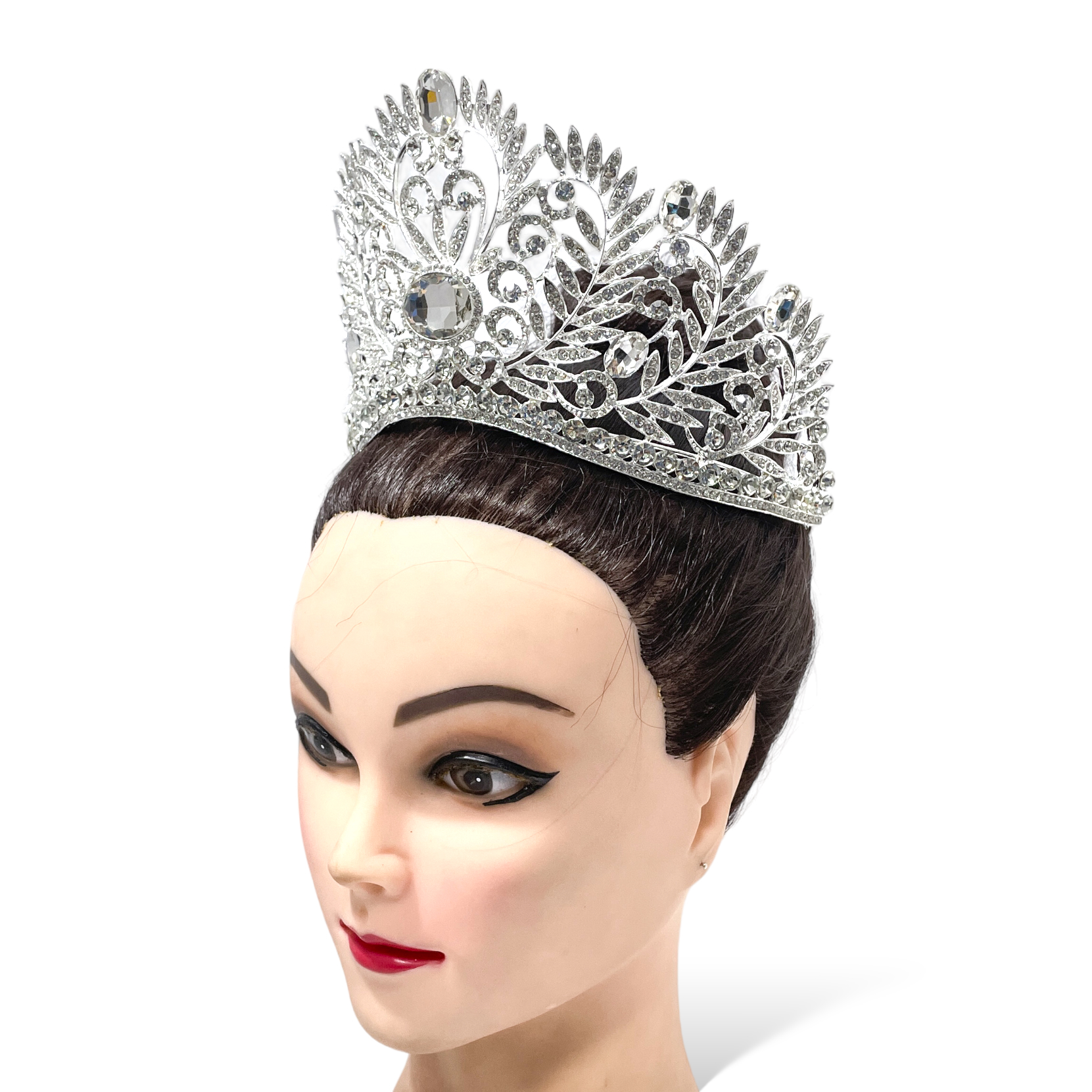 (พร้อมส่ง) เทียร่า 400 มงกุฎนางงาม งานสวย ปราณีต QCเพชรทุกเม็ด สินค้าพร้อมส่งจากไทย