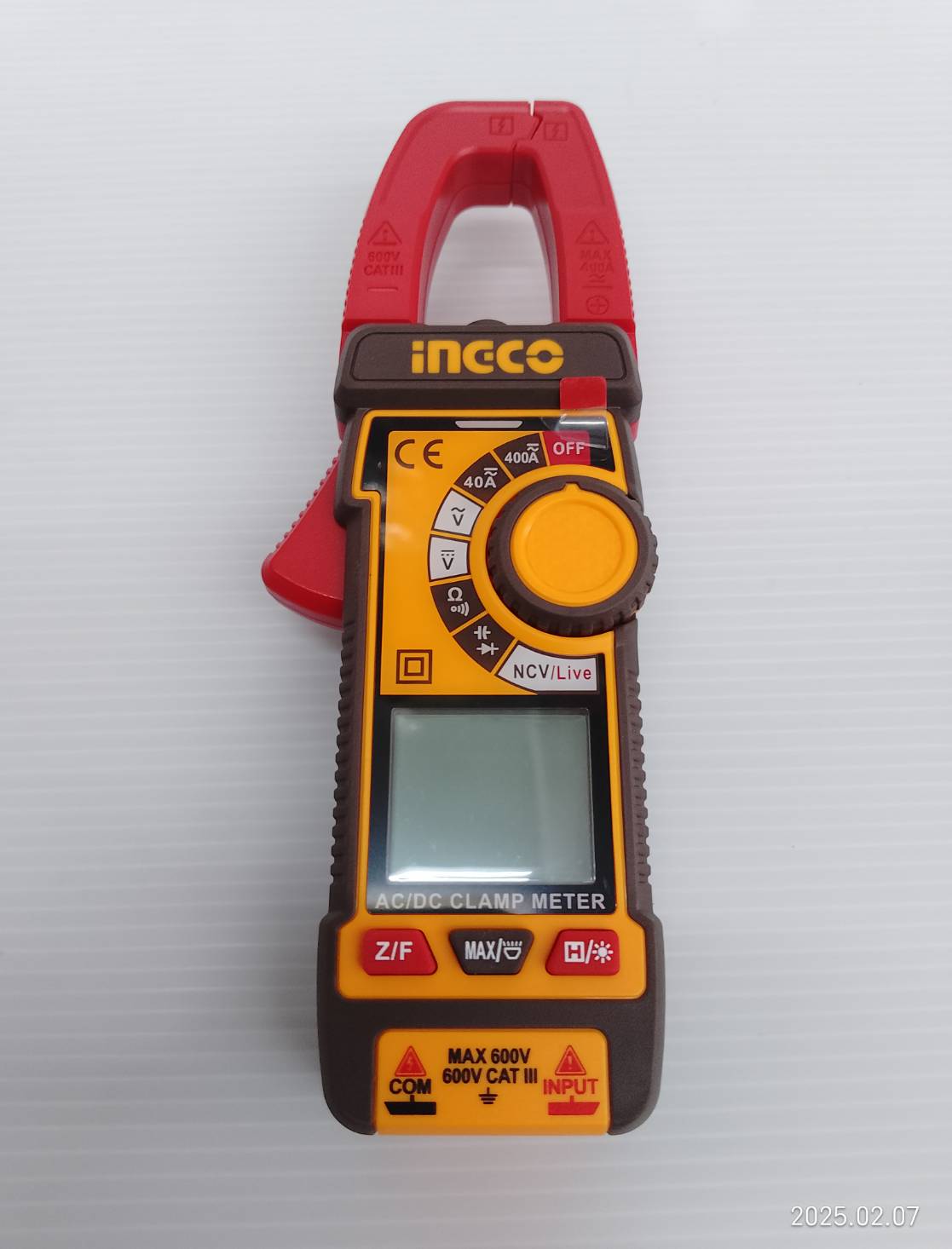 INGCO COMBO SET ชุดช่างไฟฟ้า ปากกาวัดไฟ+มัลติมิเตอร์+แคลมป์มิเตอร์ 3ตัวชุด รุ่น COS24067