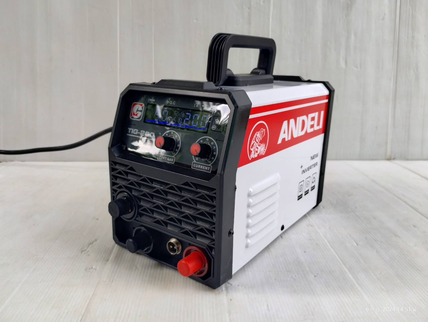 ANDELI ตู้เชื่อมอาร์กอน TIG-200 LED