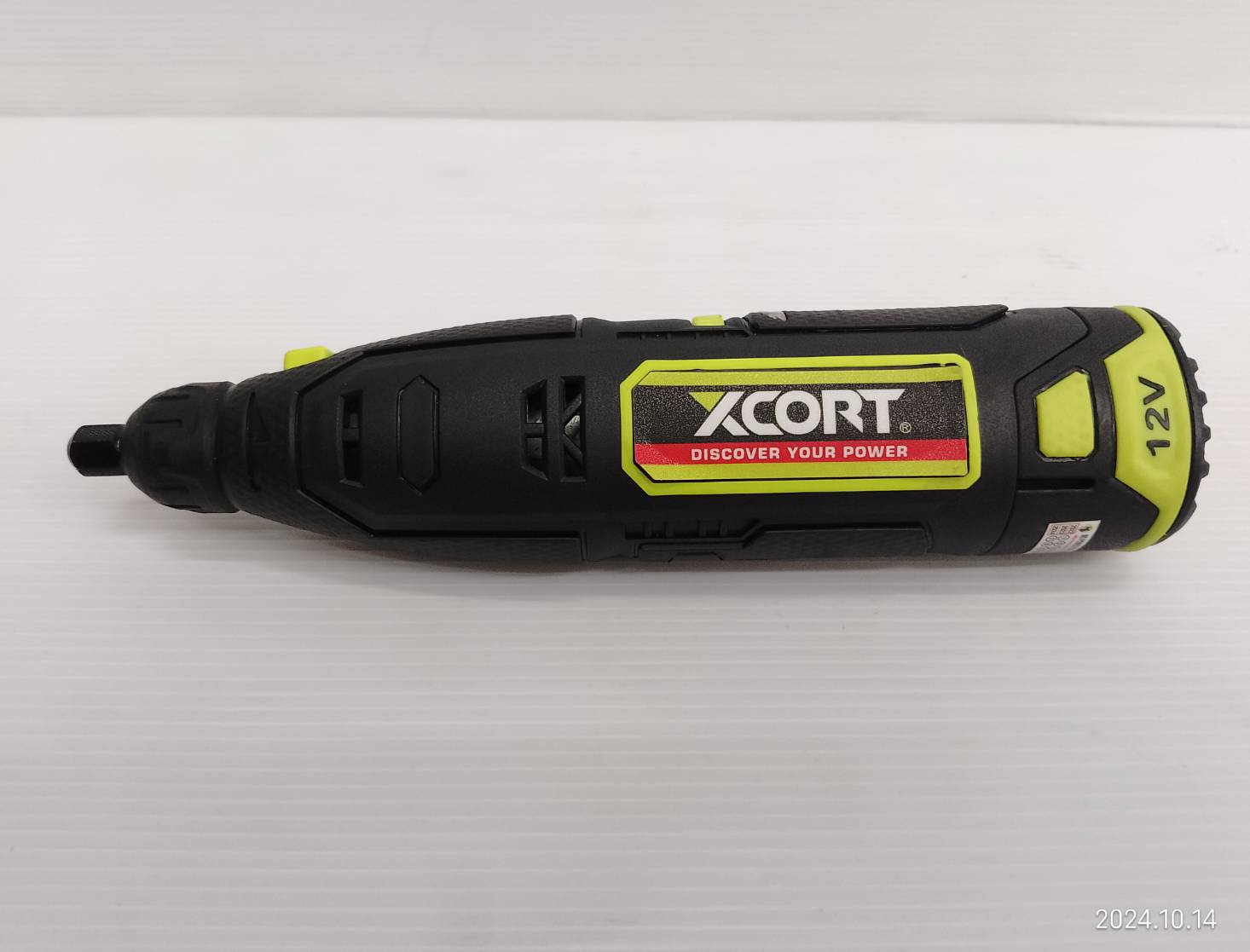 XCORT เครื่องเจียร์สายอ่อนไร้สาย XDC12-050KIT แบตลิเธียม 12V (1 ก้อน) ปรับระดับได้ พร้อมใบเจียร์ ใบขัด