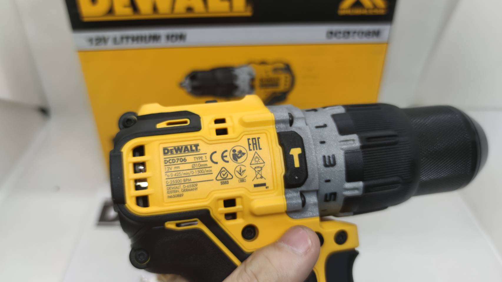 สว่านกระแทก12V DCD706N DEWALT