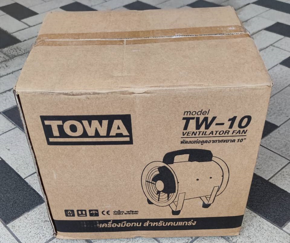 พัดลมอุโมง10" TW-10 TOWA