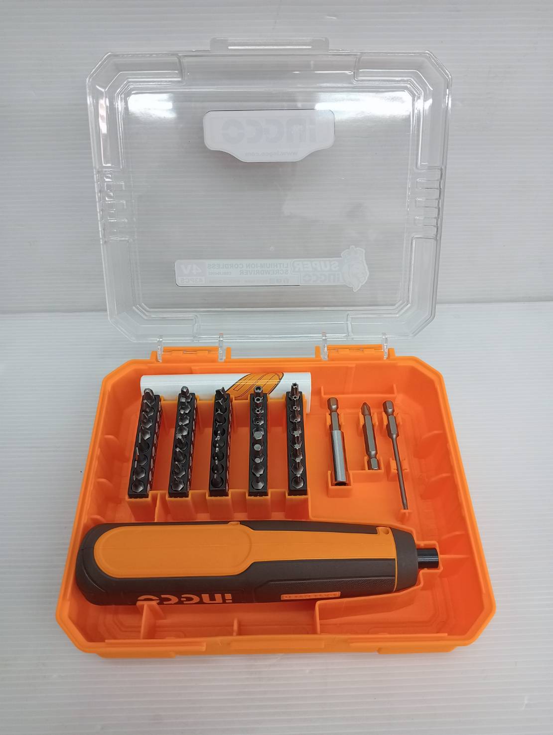 INGCO ไขควงไร้สายลิเธียมไอออน4V CSDLI04062