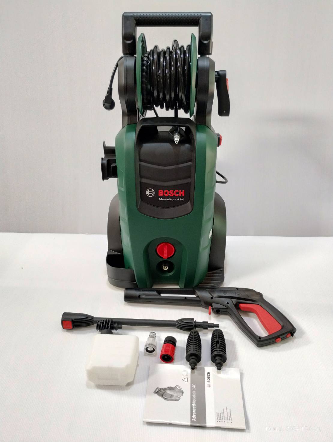 เครื่องฉีดน้ำแรงดันสูง ADVANCEDAQUATAK 140 BOSCH
