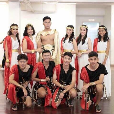 ชุดโรมันกรีกชาย