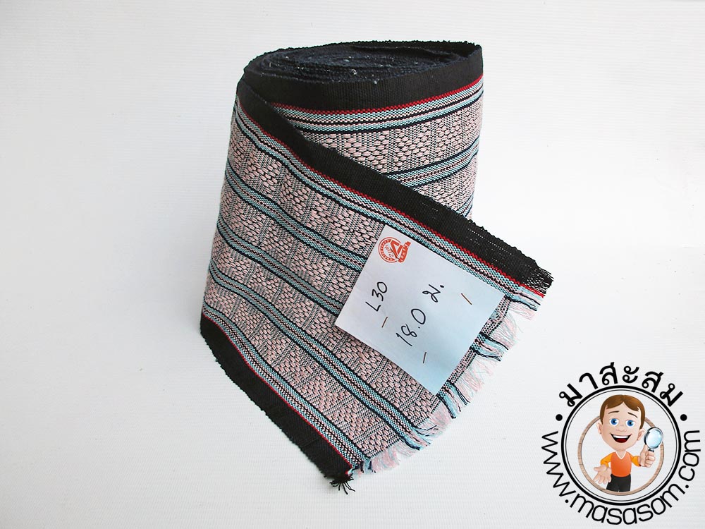 ผ้าแถบลายขิดใหญ่ L30