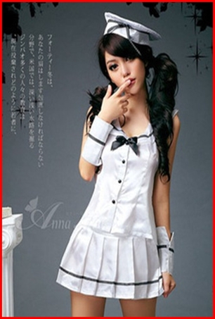 ชุดทหารเรือกะลาสีหญิง / ชุดกะลาสีเรือ / ชุดทหารเรือ /ุ ชุดอาชีพ / ชุดอาชีพในฝัน