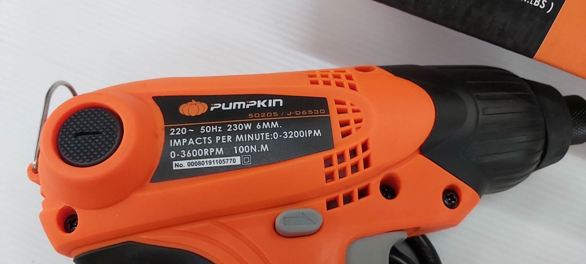 สว่านไขควงกระแทกไฟฟ้า 6 มม. รุ่น J-D6530 PUMPKIN #50205