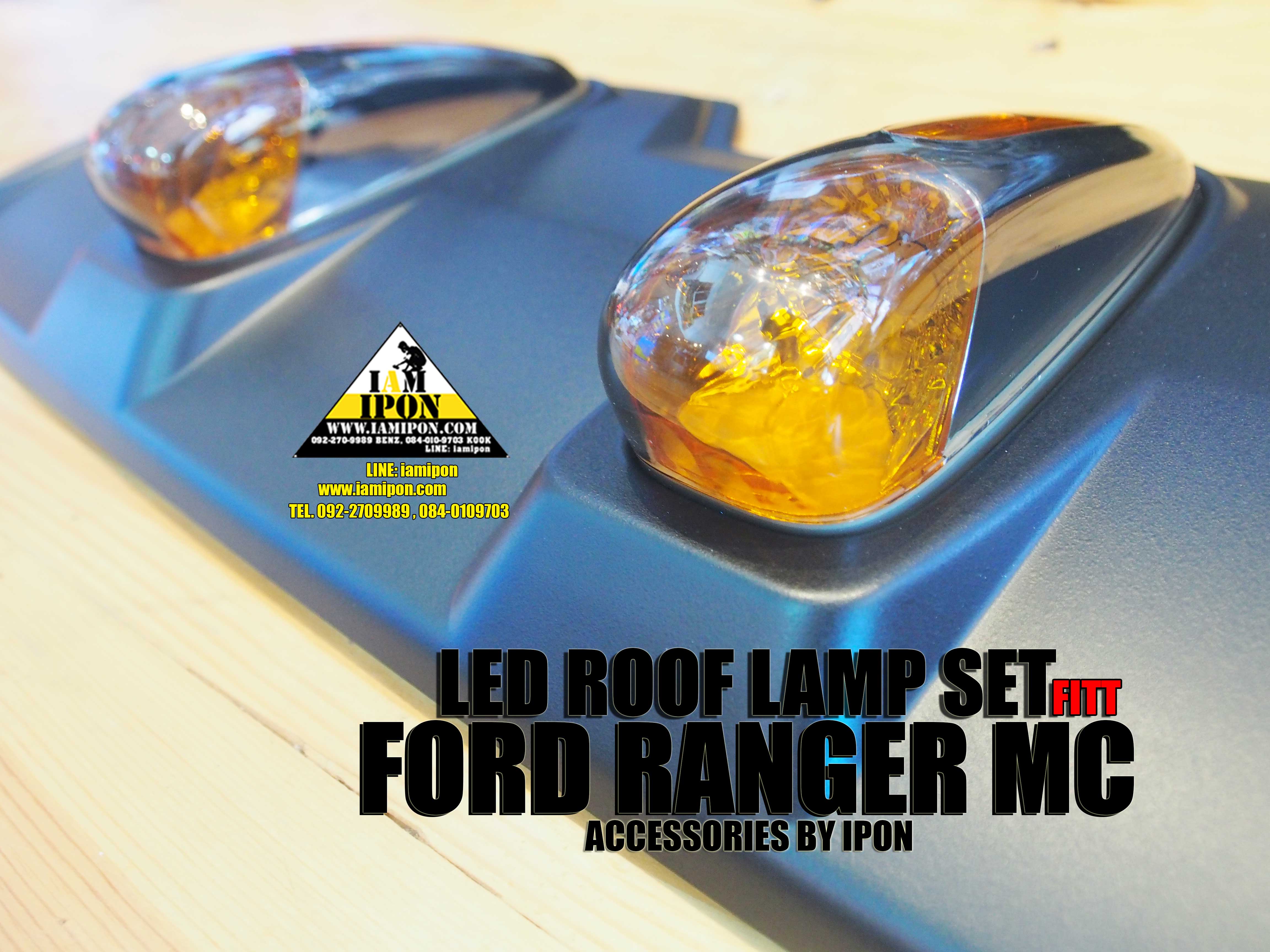 LED ROOF LAMP SET FOR FORD RANGER MC FITT ไฟหลังคาฟอร์ดเรนเจอร์ MC FITT