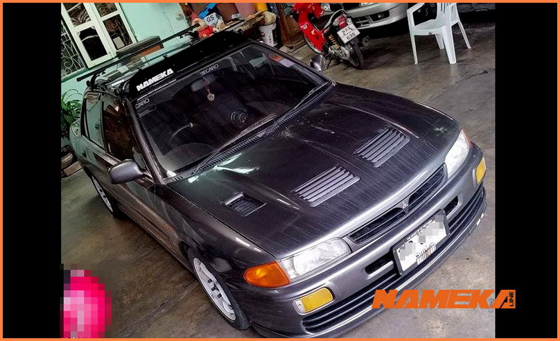 NR-14 Nameka Fairing Rack แผ่นชิล แฟริ่งบังลม แร็คหลังคา รถยนต์