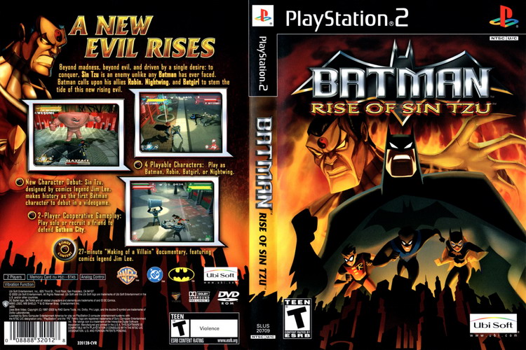 BATMAN RISE OF SIN TZU [US : DVD5 1 Disc]
