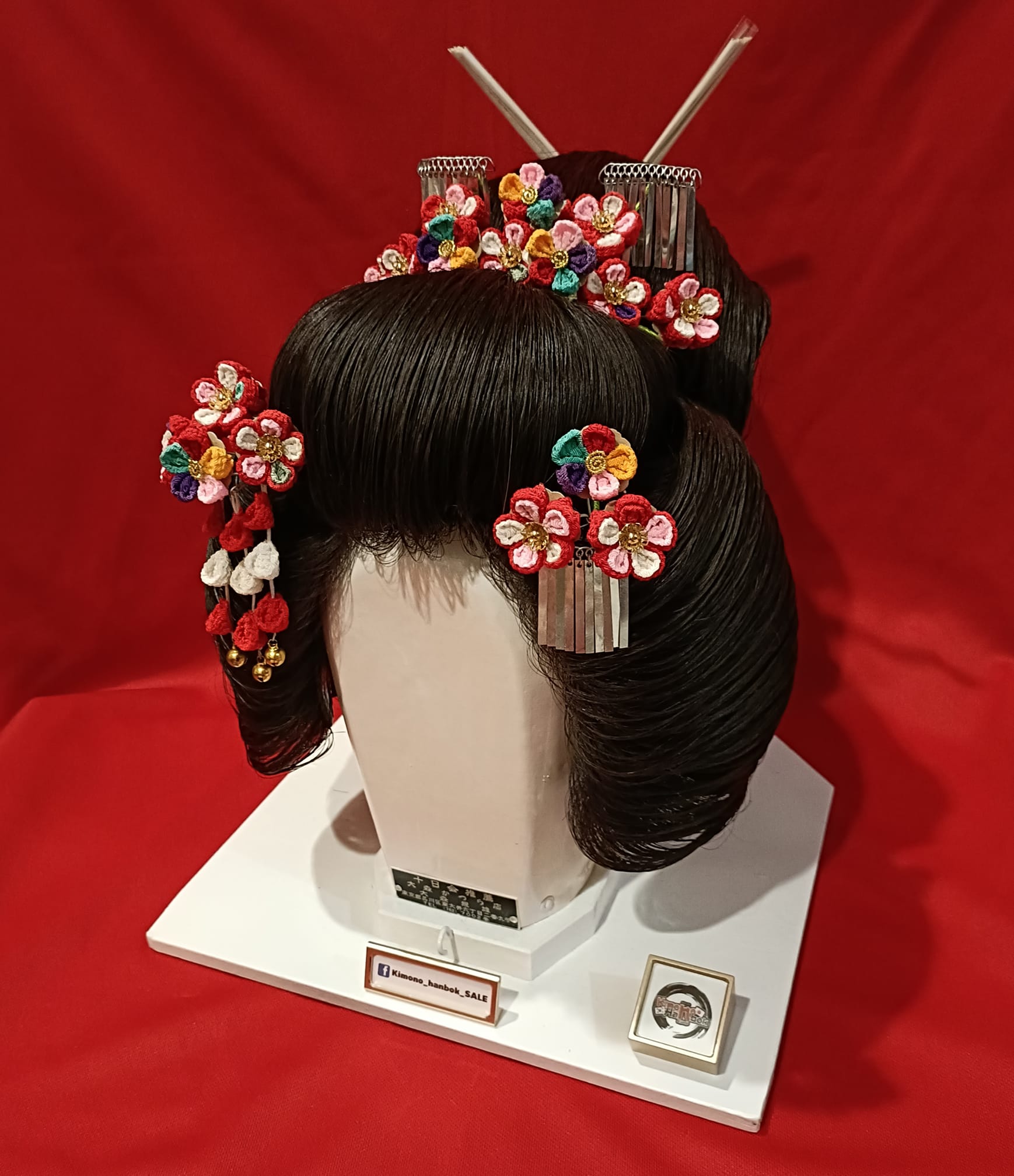 ชุดปิ่นดอกไม้ญี่ปุ่น PINVIP001