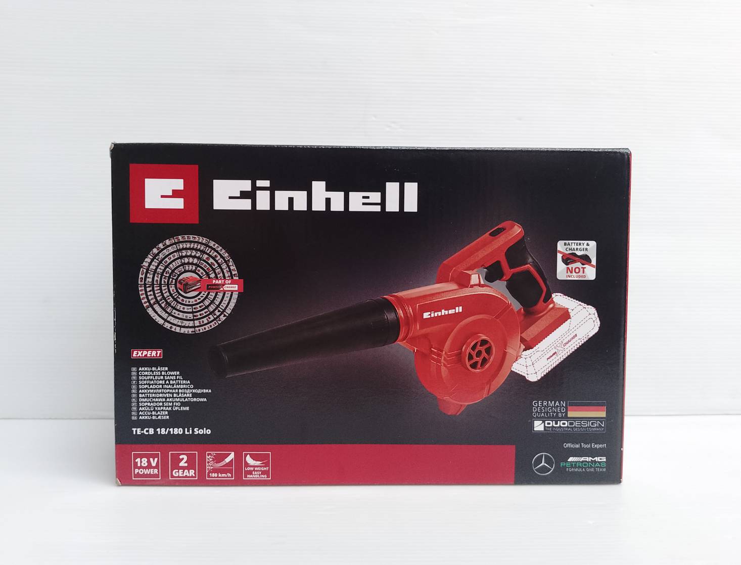 EINHELL เครื่องเป่าลมไร้สาย TE-CB 18/180 Li, Cordless Blower {สินค้าไม่รวมแบตเตอรี่/เครื่องชาร์จ} (A3408002)