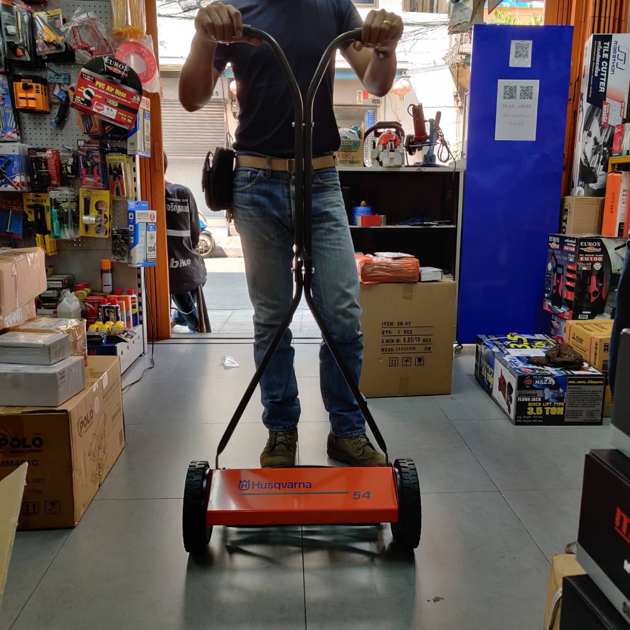 รถเข็นตัดหญ้า MANUAL54 HUSQVARNA