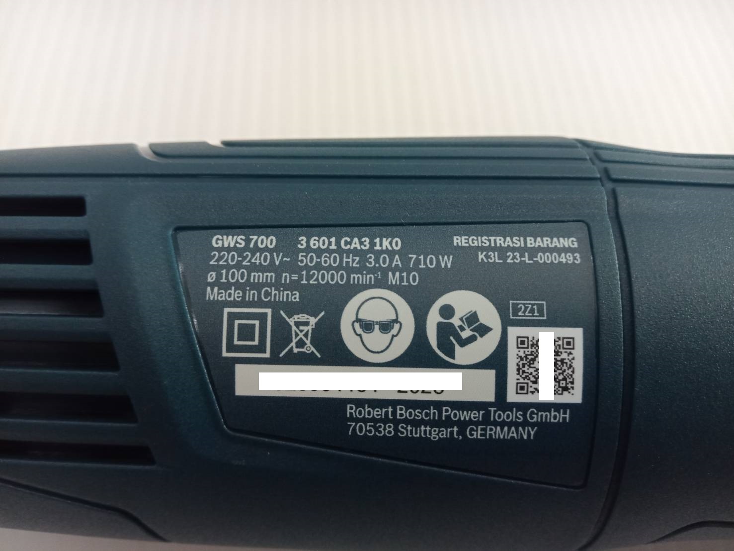 หินเจียร4" GWS700 BOSCH