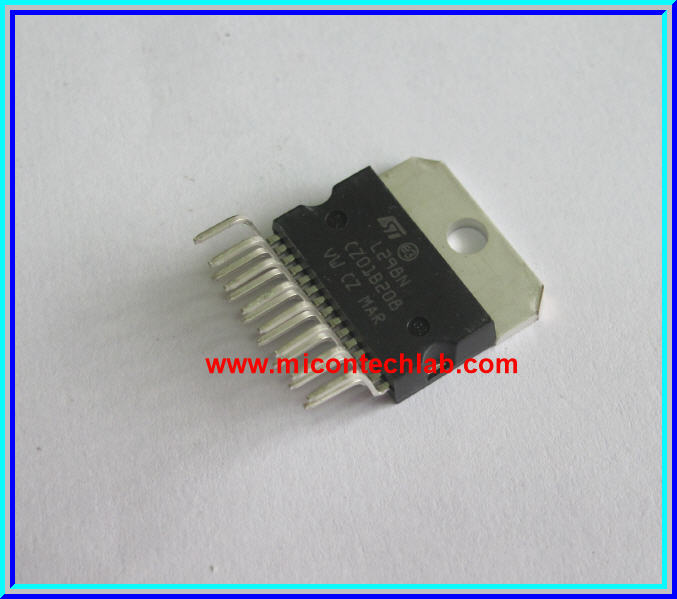 1x L298N Full-Bridge Dual Motor Driver L298 IC Chip