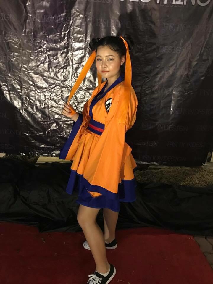 ชุดดราก้อนบอลหญิง