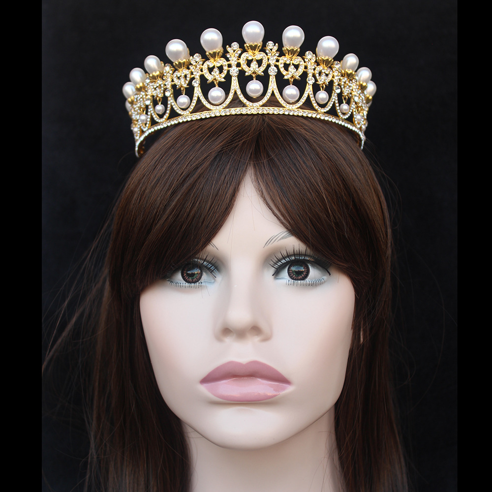 (พร้อมส่ง) เทียร่า 114 สีทอง