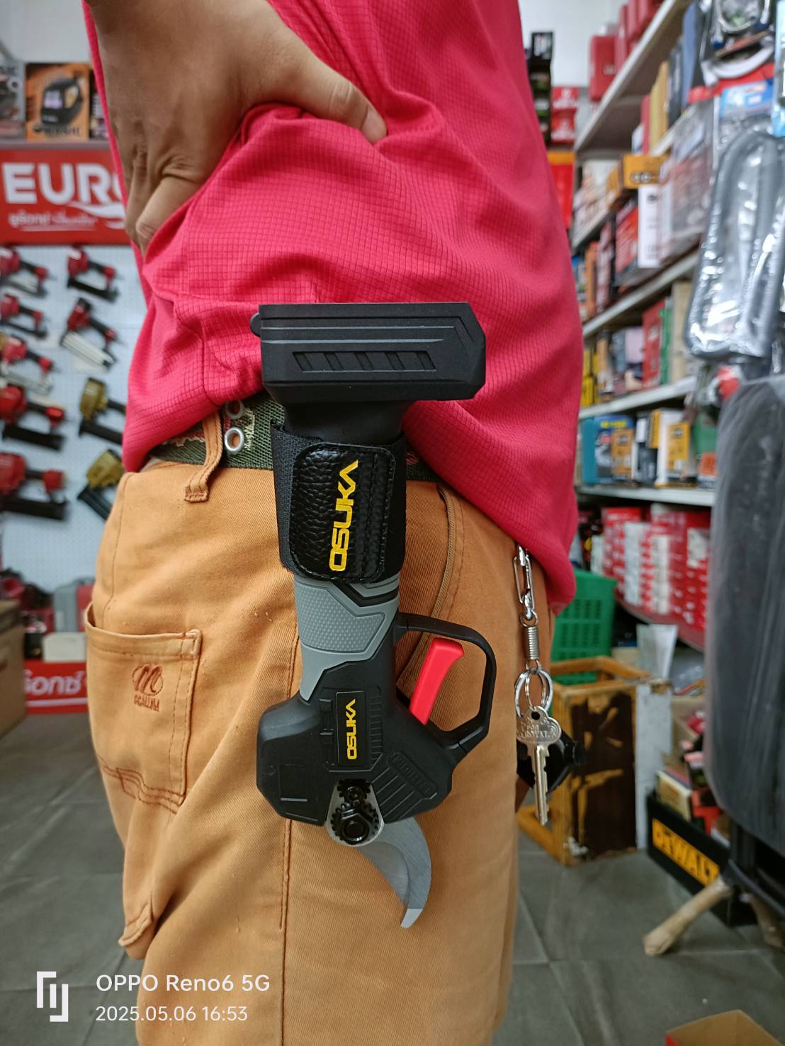 คลิปหนีบสว่านคาดเอว OSTB23401 OSUKA