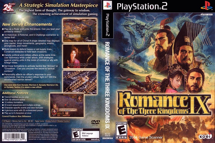 ROMANCE OF THE THREE KINGDOMS 9 [US : DVD5 1 Disc]