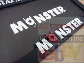 กรอบทะเบียนรถยนต์ MONSTER สำนักแต่งอิสระ ส่งฟรี EMS ทั่วไทย