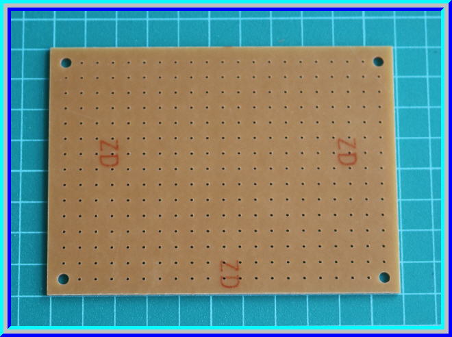 1x แผ่นพีซีบีเอนกประสงค์ UPC741 ขนาด 8.0 x 11.0 ซม.
