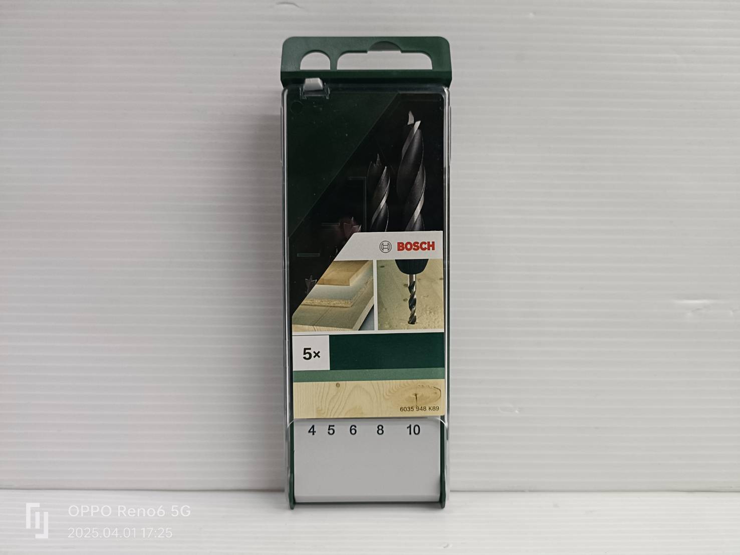 BOSCH ชุดดอกเจาะไม้ 5 ดอก/ชุด 2609255214