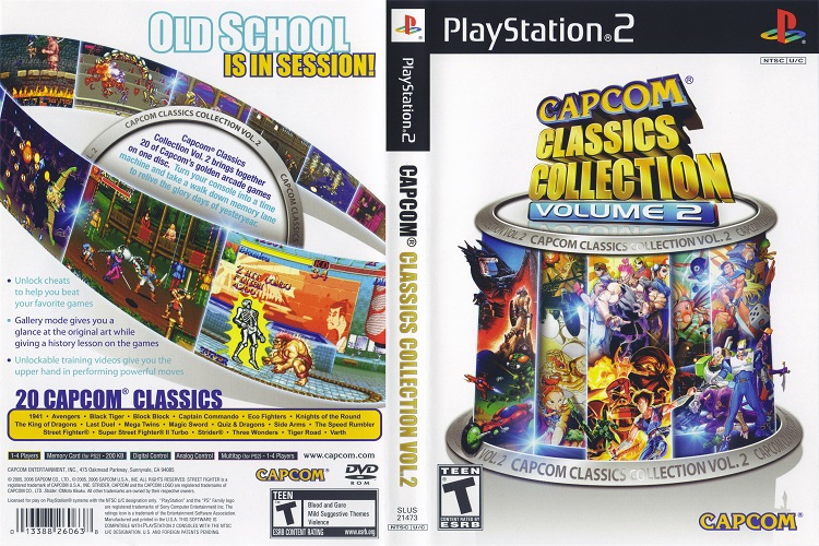 CAPCOM CLASSICS COLLECTION VOL. 2 [US : DVD5 1 Disc]