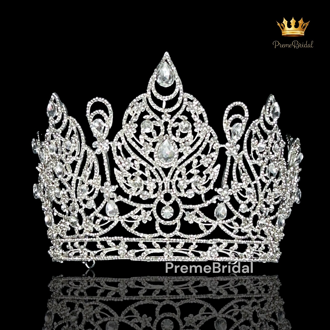 (พร้อมส่ง) เทียร่า 425 มงกุฎเพชร ครึ่งหัว งานสวย ปราณีต QCเพชรทุกเม็ด สินค้าพร้อมส่งจากไทย