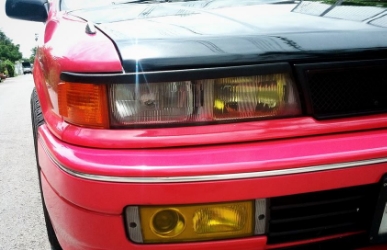 คิ้วไฟหน้า (eye lids) Mitsubishi Galant VR-4 89-93 ส่งฟรี EMS ทั่วไทย