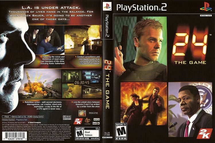 24 THE GAME [US : DVD5 1 Disc]